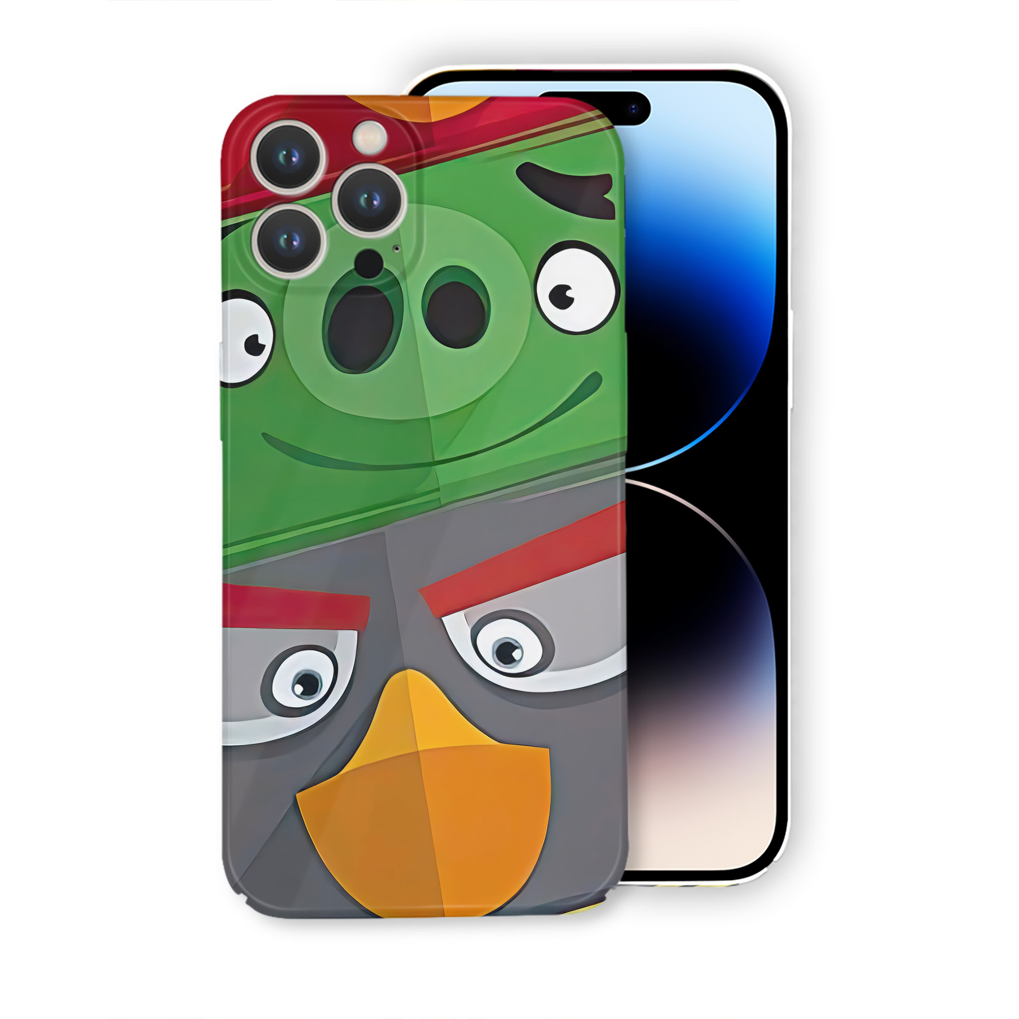 （画像用） Angry Birds アングリーバード 【iPhone 14シリーズ対応】ハードケース